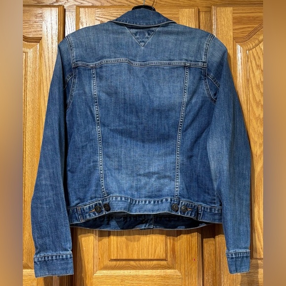 Tommy Hilfiger Classic Blue Women's Short Denim Jean Jacket Small - Picture 5 of 5